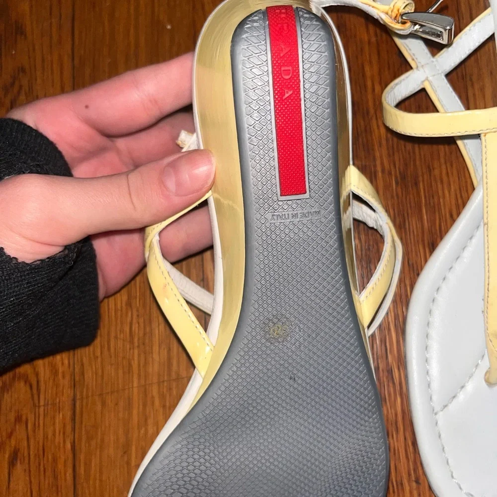 AUTHENTIC PRADA SANDALS - Picture 2 of 2